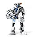 Miniatyrbild 1 av 4: Hero Factory Star Warrior Bionicle Byggklossar Mech Modell för Barn Stormer 2.0 No Original Box