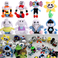 Miniatyrbild 3 av 10: Deltarune Undertale Lancer Ralsei Asriel Plysch Figur Leksak Mjuk Fylld Docka Gåva Yujie 30cm