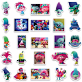Miniatyrbild 2 av 4: 50/100 st Lyckotroll Stickers Gammal Skandinavisk Folklore Högtid i Harmoni 50pcs Trolls A