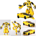 Miniatyrbild 2 av 2: Transformator Bumblebee Optimus Prime Auto Action Figur Barnleksak Barngåva`