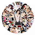 Miniatyrbild 5 av 5: 50X sexiga Selena Gomez Singer Stickers Teen Idol Alex Russo Graffiti Decal Fandom