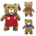 Miniatyrbild 2 av 3: Ted Plysch Bear Toy Teddy Soft Movie Doll Doll Toys Present 45cm Barn Nya Djur Blue