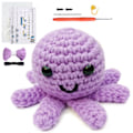Miniatyrbild 1 av 3: Nybörjarset Startpaket Nybörjarvirkkit Djur Komplett Virkkit Gåva DIY #5