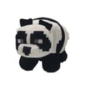 25cm Tecknad Jättepanda Minecraft Djur Plyschleksak Mjuk Fylld Docka Gåva