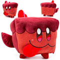 Miniatyrbild 1 av 10: Shadow Milk Cookie Plyschleksak Docka Figur Spel Cookie Run: Kingdom Gosedjur- Red Cake Hound