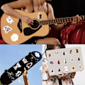 Miniatyrbild 5 av 5: 50 Throne of Glass Stickers Sigils Best Quoutes Character Hydro Flask Guitar Book