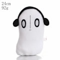 Miniatyrbild 1 av 10: Deltarune Undertale Lancer Ralsei Asriel Plysch Figur Leksak Mjuk Fylld Docka Gåva White Ghost 24cm