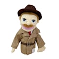 Miniatyrbild 1 av 3: Handdocka Kock Brandman Bonde Arbetare Detektiv Läkare Plyschleksak för Barn detective