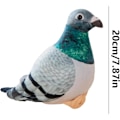 Miniatyrbild 10 av 10: Duva Fågel Mjuk Plyschleksak Teddy Gosedjur Baby Barn Present Skata Green