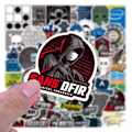Miniatyrbild 5 av 9: 50X Programmerare Kodare Hackare Utvecklare Geek Graffiti Stickers Bärbara PC Dekaler