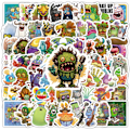Miniatyrbild 1 av 5: 100X My Singing Monsters Steam Game Stickers Apple iOS Skateboard Android Reward