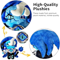 Miniatyrbild 6 av 10: Shadow Milk Cookie Plyschleksak Docka Figur Spel Cookie Run: Kingdom Gosedjur- Espresso Cookie