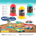 Miniatyrbild 9 av 10: Rymd Byggklossar För Barn Pedagogisk Konstruktionsleksak Set med 150/100 st 330 Pcs Building Block