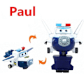 Miniatyrbild 6 av 6: 12 st Animation Super Wings Flygplan Transformerbar Robot Actionfigurer Leksak Present