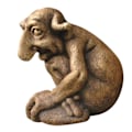 Miniatyrbild 2 av 5: Gargoyle Staty prydnad busig hus Buddy Trädgård Patio Figurine Dekor