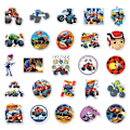 Miniatyrbild 2 av 4: 50 st Blaze and the Monster Machines Stickers Lastbil 4 hjul Skateboard Graffiti