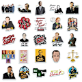 Miniatyrbild 2 av 5: 50 st Better Call Saul Breaking Bad Saul Goodman Jimmy McGill AMC Crime Stickers