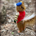 Miniatyrbild 5 av 8: SirDidymus From-The Labyrinths-Söta Foxes Terrier Doll Toy Ludo Friend Plyschdocka Plush Doll