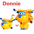 Miniatyrbild 5 av 6: 12 st Animation Super Wings Flygplan Transformerbar Robot Actionfigurer Leksak Present