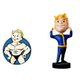 Miniatyrbild 1 av 2: Fallout 4 Vault Boy PVC Action Figur Samlarobjekt Modell Bobblehead Toy Doll Ny E