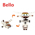 Miniatyrbild 3 av 6: 12 st Animation Super Wings Flygplan Transformerbar Robot Actionfigurer Leksak Present