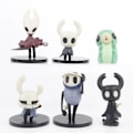 Miniatyrbild 1 av 5: 6 st Hollow Knight Actionfigurer Modeller Leksak Staty Samlarprydnader Gåvor