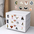 Miniatyrbild 7 av 7: 50X The Hunger Games Ballad of Songbirds Snakes Sigils Graffiti Stickers