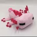 Minecraft Plyschleksak Mjuk Fylld Docka 25cm Rosa Salamander Barnpresent