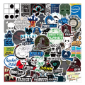 Miniatyrbild 1 av 9: 50X Programmerare Kodare Hackare Utvecklare Geek Graffiti Stickers Bärbara PC Dekaler