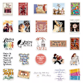 Miniatyrbild 3 av 5: 50X Daisy Jones & The Six Rock Band Drama TV Stickers Gitarr CD Album Bästa citat