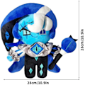 Miniatyrbild 7 av 10: Shadow Milk Cookie Plyschleksak Docka Figur Spel Cookie Run: Kingdom Gosedjur- Espresso Cookie