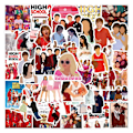 Miniatyrbild 1 av 4: 55X High School Musical Troy Bolton Sharpay Gabriella Filmdekaler Gitarrdekal