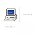Miniatyrbild 6 av 6: 50 st PC Programmering Coder Engineers Stickers Laptop Nerd Mugg Work Station Dekal