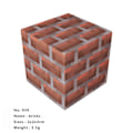 Miniatyrbild 1 av 10: Rikt utbud av magnetiska block Minecraft-kuber DIY Byggleksaker Set 10 st 04 brick
