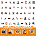 Miniatyrbild 3 av 5: 100 st Lethal Company Steam Game Stickers Hydro Flask Laptop Notebook Skateboard