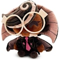 Miniatyrbild 1 av 10: Shadow Milk Cookie Plyschleksak Docka Figur Spel Cookie Run: Kingdom Gosedjur- Espresso Cookie