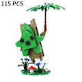 Miniatyrbild 1 av 10: MOC Legend of Zelda Koroks Karaktär Byggklossar Spelfans Samlarobjekt Gåvor 115PCS