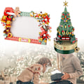 Miniatyrbild 4 av 10: 360 st Julgransfestlig Display Byggklossar Speldosa Julmelodi-- B
