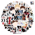 Miniatyrbild 4 av 5: 50 st One Direction Niall Liam Harry Louis Tomlinson Scrapbook Graffiti Stickers
