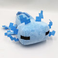 Miniatyrbild 7 av 8: MC Docka Leksak Grön 30 cm Minecraft Axolotl Plyschdocka Mjuk Fylld Anime Gåva Green Axolotl
