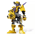 Miniatyrbild 1 av 4: Hero Factory Star Warrior Bionicle Byggklossar Mech Modell för Barn Evo 2.0 No Original Box