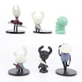 Miniatyrbild 5 av 5: 6 st Hollow Knight Actionfigurer Modeller Leksak Staty Samlarprydnader Gåvor