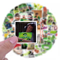 Miniatyrbild 3 av 4: 60st Feid och Ferxxo Green Man Stickers Gitarr Skateboard Hydro Flask Graffiti
