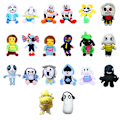 Miniatyrbild 4 av 10: Deltarune Undertale Lancer Ralsei Asriel Plysch Figur Leksak Mjuk Fylld Docka Gåva Yujie 30cm