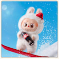 Miniatyrbild 6 av 9: Labubu The Monsters POPMART Coca-Cola Plyschleksak (1 Blind Box) Figur Barnpresent