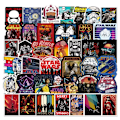 Miniatyrbild 1 av 6: 100 st Star Wars Jedi Mandalorian Yoda R2D2 Famous Quoutes Stickers Hydro Flask