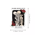 Miniatyrbild 4 av 9: 50X Populära Dark Romance Reader Death Rose Stickers Hydro Flask Guitar Graffiti
