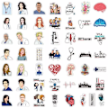 Miniatyrbild 2 av 4: 50st Grey's Anatomy TV-serie Doctors Stickers Graffiti Bike Laptp Cup Telefon