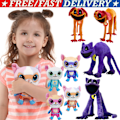 Miniatyrbild 2 av 10: Smiling Critters Plyschleksaker Gosedjur Monsterdocka Mjuk Prydnadskudde Dekorationer D(Smiling Critters Doll 45cm/17.6in)