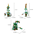 Miniatyrbild 5 av 10: MOC Guard Shield Soldat Byggklossar The Legend of Zelda DIY-klossar Barnpresent 251 pcs